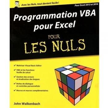 Programmation VBA pour Excel pour les nuls