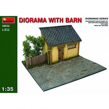 MiniArt Rural Barn Diorama Kit 1/35