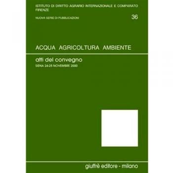 Acqua agricoltura ambiente