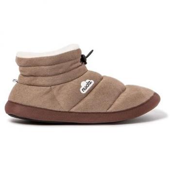 Pantofole Nuvola – Boot Home Velvet, modello Unbovel719, EU 46‑47, taupe