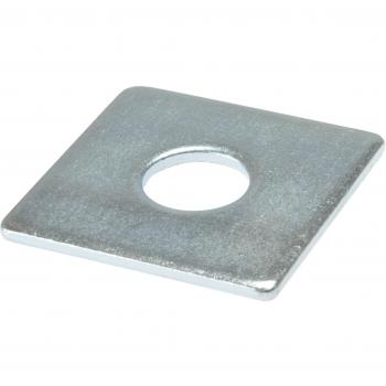 Square Plate Washer Zinc Plated 50 x 50 x 10mm Bag 10