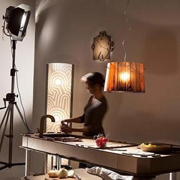 Amber Tree Hanging Lamp