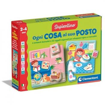 Clementoni Sapientino Baby Montessori Ogni Cosa Al Suo Posto