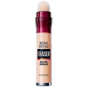 Maybelline Instant Anti Age Eraser Concealer mit Schwamm-Applikator 121 Light Honey
