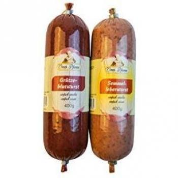 Himmel und Erde Grützwurst‑Tiegelwurst