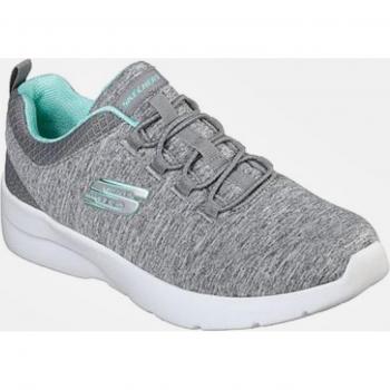 Sneakers Grigie con Allacciatura Elastica e Memory Foam per Donna, Taglia 42