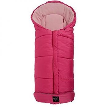 Kaiser-Fußsack Iglu Thermo Fleece für Kinderwagen in Pink