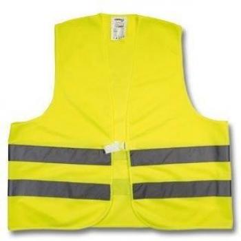 Gilet de protection jaune taille universelle EN 20471 cl. 2
