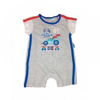 Tutina mezza manica neonato Yatsi grigio 6 m