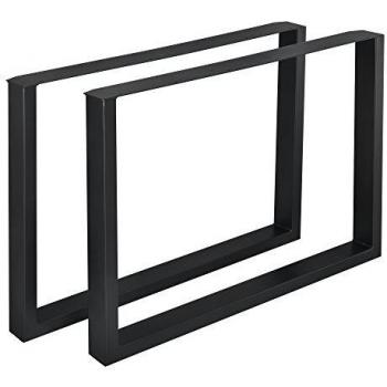 [en.casa] Tischgestell 2X 100 x 72cm Metallgestell für Esstisch
