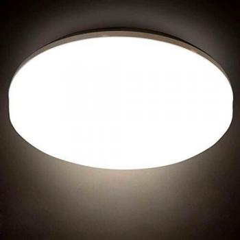 Rawnice 29 cm 24W LED Ceiling Light – 4000K Natural White, Ideal for Bedroom & Bathroom