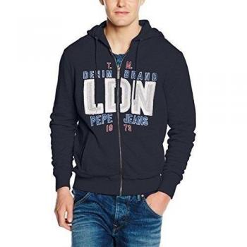 Pepe Jeans Electric, Sudadera Hombre, Azul, Talla M