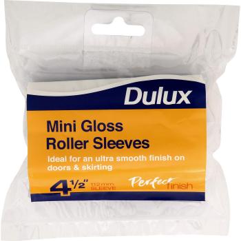 Dulux Mini Gloss Roller Sleeve (Pack of 2)