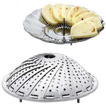 Panier de Cuisson Vapeur Rétractable