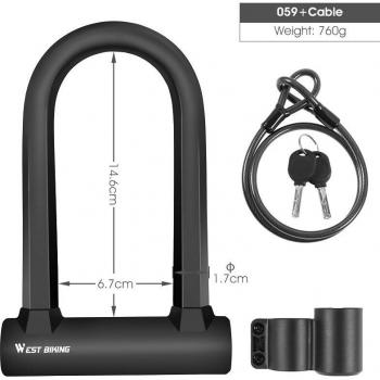 Cadenas de sécurité pour moto et scooter