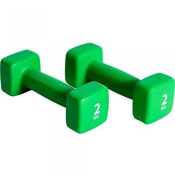 Neoprene Coated Dumbbell Set 2 X 2 Kg