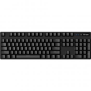 Rapoo Gaming‑Tastatur V500PRO 2.4 TKL mit Fn‑ und Multimedia‑Tasten, Schwarz
