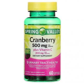 Gélules de complément alimentaire Cranberry 500mg
