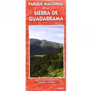 Mapa parque nacional de la sierra de guadarrama.