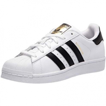 Adidas Superstar, Zapatillas Bajas Unisex, Color Blanco y Negro, 38 2/3 EU