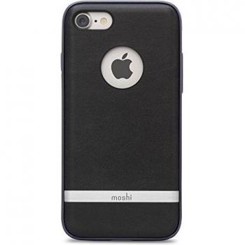 Moshi 99MO088003 Napa Hülle für iPhone 7 schwarz