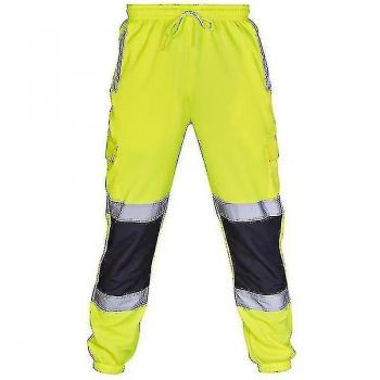Pantalones de seguridad Hi Vis con cintura elástica 3XL