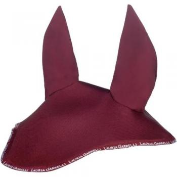 HKM Livigno Mesh Ear Bonnet – Bordeaux/Cob