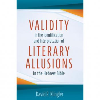 Vitalsource Technologies, Inc. Validity in the Identification and Interpretation of Literary Allusions in the Hebrew Bible
