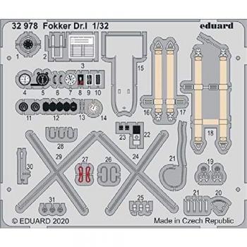 Acciaio Fokker Dr.I Eduard – Kit Meng