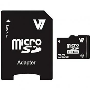 32GB V7 Micro SDHC Card (Class 10) with SD Adapter