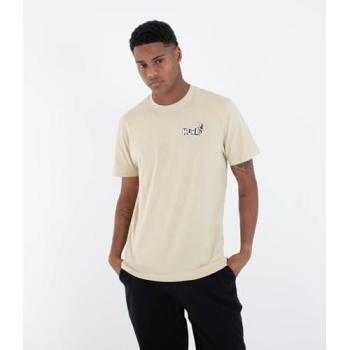 Hurley Wave Anarchy Men’s Short Sleeve Top – Bone Graphic