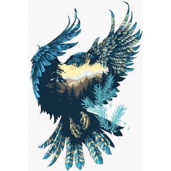 Peinture 3D Aigle Enchanté : Kit DIY