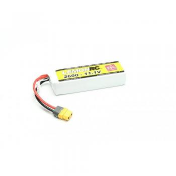 LemonRC Pack de batterie 11.1 V 2600 mAh 3 Cellules 35C