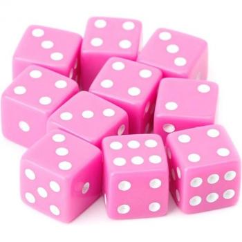 Pack de 10 Cuentas Cubo Acrílico Portátil – Juego de Estrategia