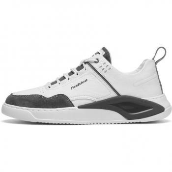 Breathable White Skateboard Shoes for Men