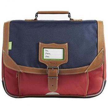 Cartable Tann's Amsterdam 35 Bleu et Rouge
