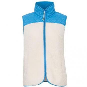 Oxmo Betty: Gilet Elegante in Blu e Bianco
