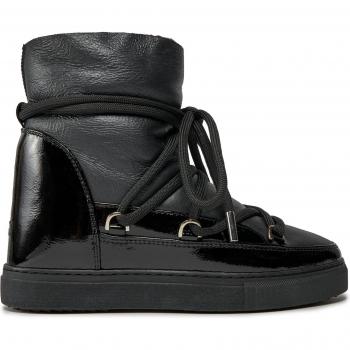 Inuikii Stivali da neve Gloss Wedge 75203-007 Nero