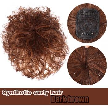 XUANGUANG Clip-In Wavy Bangs Toupee