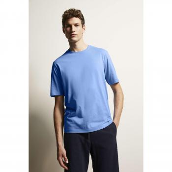 Bugatti Trendy Blaugrau T-Shirt mit modernem Schnitt