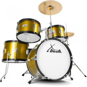 Batterie XDrum Pro Junior Set Sunset Gold Sparkle 4-9 ans