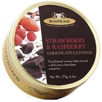 Simpkins Strawberry & Raspberry Chocolate Centres 2 x 175g