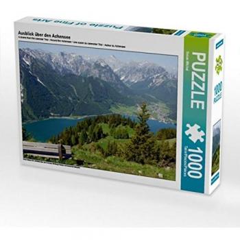 CALVENDO Puzzle Bergpanorama am Achensee, 1000 Teile, Foto-Puzzle von Susan Michel