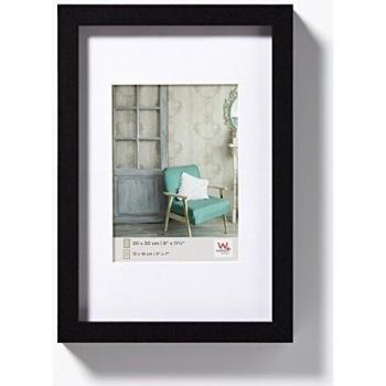 Walther Design EA100B Stockholm Holzrahmen 70x100 cm schwarz