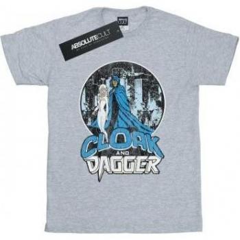 Camiseta Retro Marvel Girls Algodón – Capucha y Daga