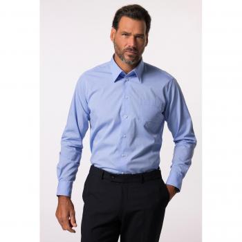 JP1880 Hemd für Herren, große Größen, blau, 6XL, Baumwolle