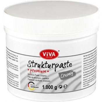 VIVA DECOR Pâte de Structure Premium (1000 g, Blanc) Mat