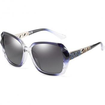 Lentes Polarizadas Retro UV Black Blue