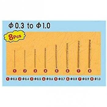 Master Tools® Ensemble de forets 0,3-1 mm (8 pcs)