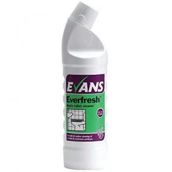 Evans Vanodine Everfresh Apple Toilet Cleaner 1 Litre NWT5464